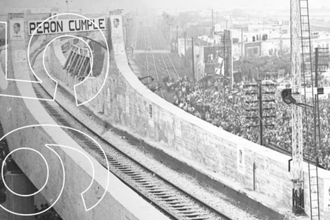 4 de junio de 1953 inauguración el Viaducto