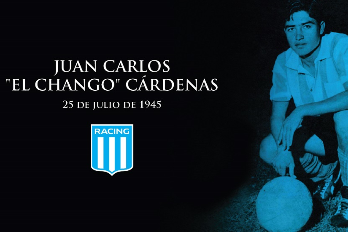 Juan Carlos "Chango" Cárdenas: el ídolo de Racing que hizo historia con un gol inmortal