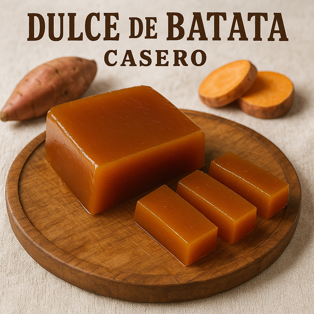 Receta fácil de dulce de batata casero: cómo hacerlo paso a paso