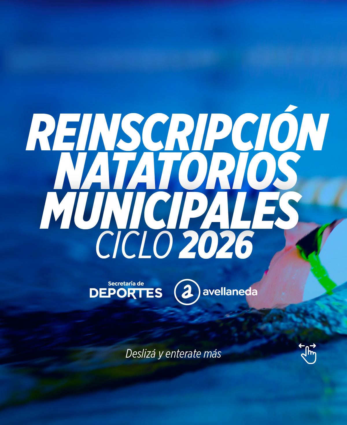 Comienzan las inscripciones 2026 en el Natatorio Municipal La Saladita  El Natatorio Municipal La Saladita abre sus inscripciones para el ciclo 2026.