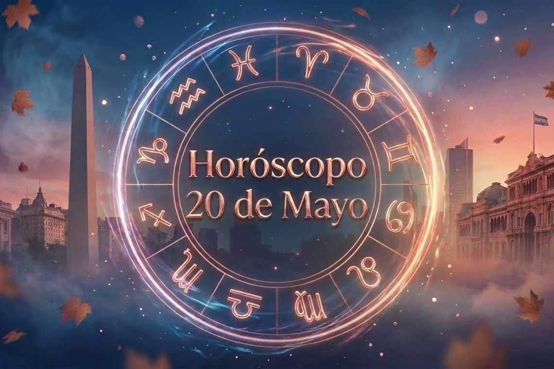 Horóscopo para hoy,  miércoles 20 de mayo 2026: las predicciones para los 12 signos zodiacales avellaneda