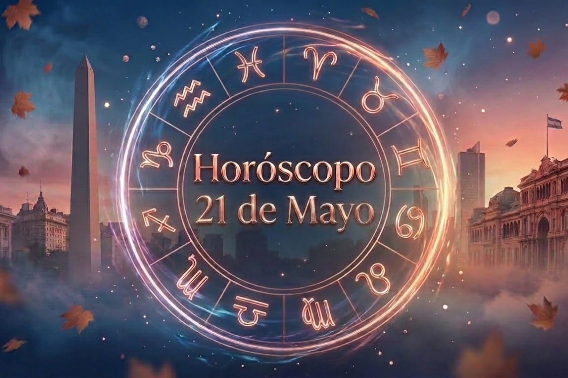 Horóscopo para hoy,  jueves 21 de mayo 2026 : las predicciones para los 12 signos zodiacales avellaneda
