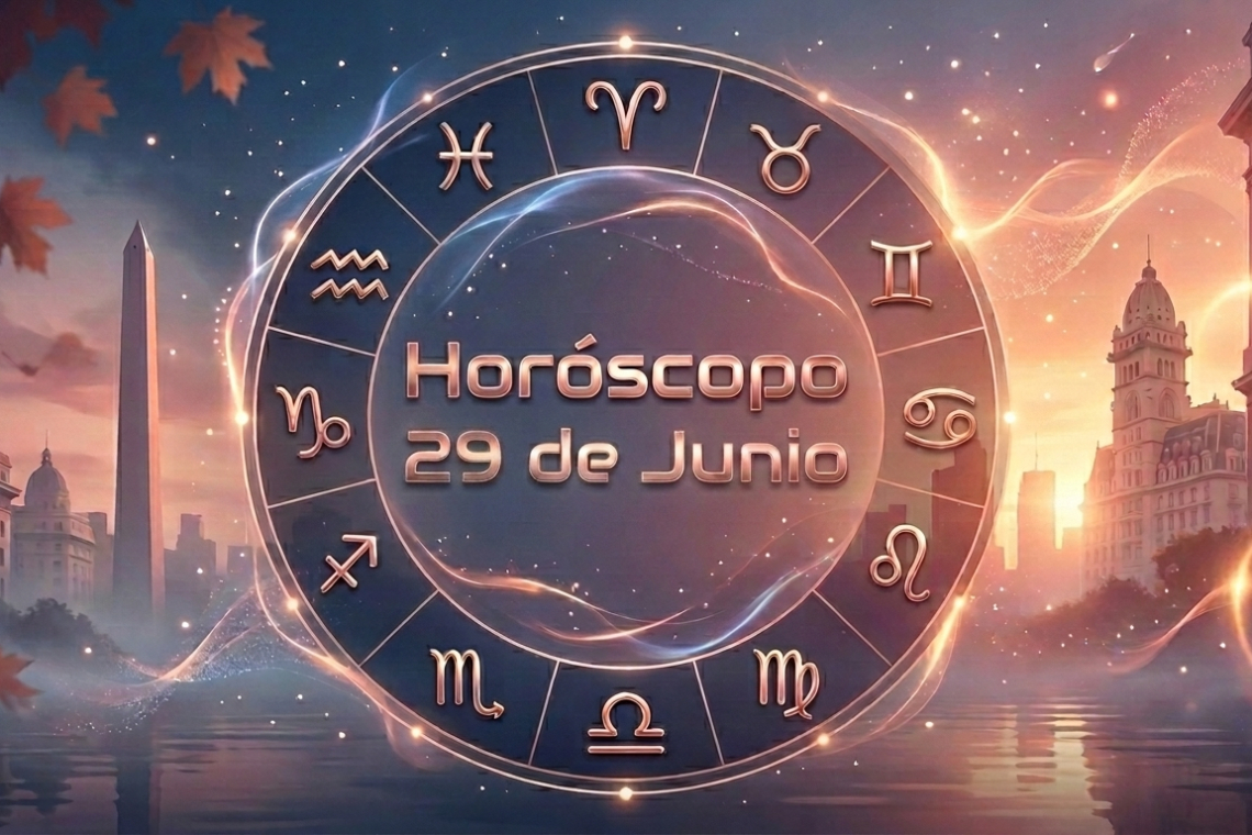 Horóscopo para hoy,  Lunes 29 de junio 2026: las predicciones para los 12 signos zodiacales avellaneda