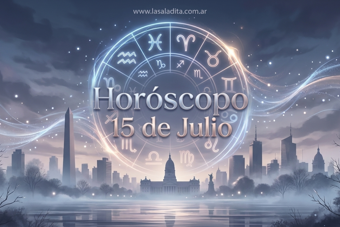 Horóscopo para hoy, miércoles 15 de julio 2026 : las predicciones para los 12 signos zodiacales avellaneda