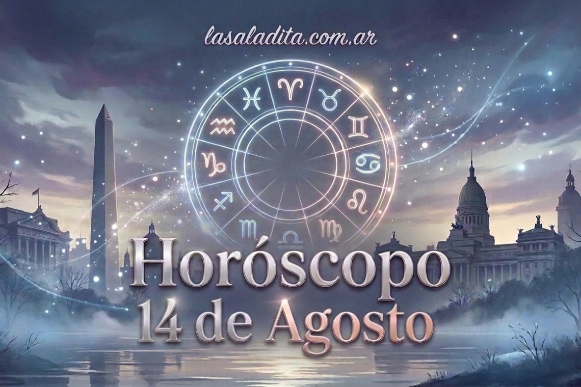 Horóscopo para hoy, viernes 14 de agosto 2026: las predicciones para los 12 signos zodiacales avellaneda