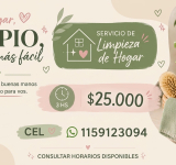 Servicio de Limpieza de Hogar en Avellaneda y Sarandí | 3 horas $25.000